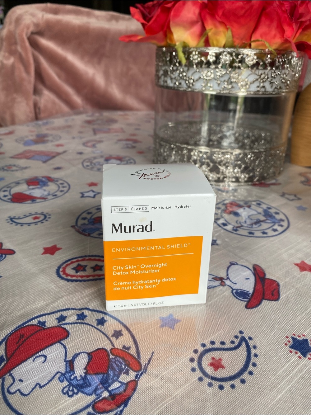 Murad Overnight Detox Moisturizer - White and Orange Box